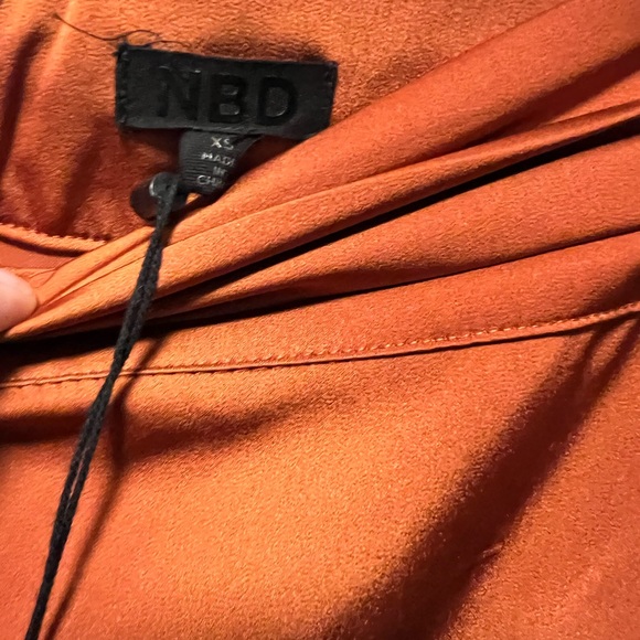 NBD by Revolve wrap silky skirt - Picture 2 of 7